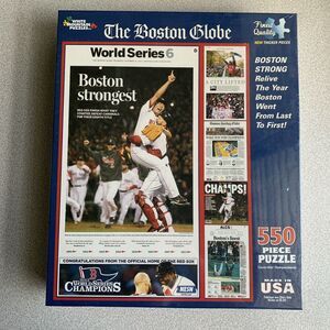 Boston Red Sox Puzzle 550 Piece World Series 6 Boston Strongest NOS Sealed